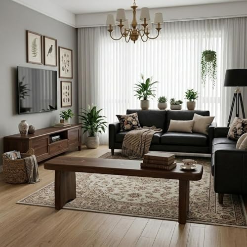 Entryway Bench, 24" to 59" Solid Wood Bench, Wooden Shoe Bench for ...