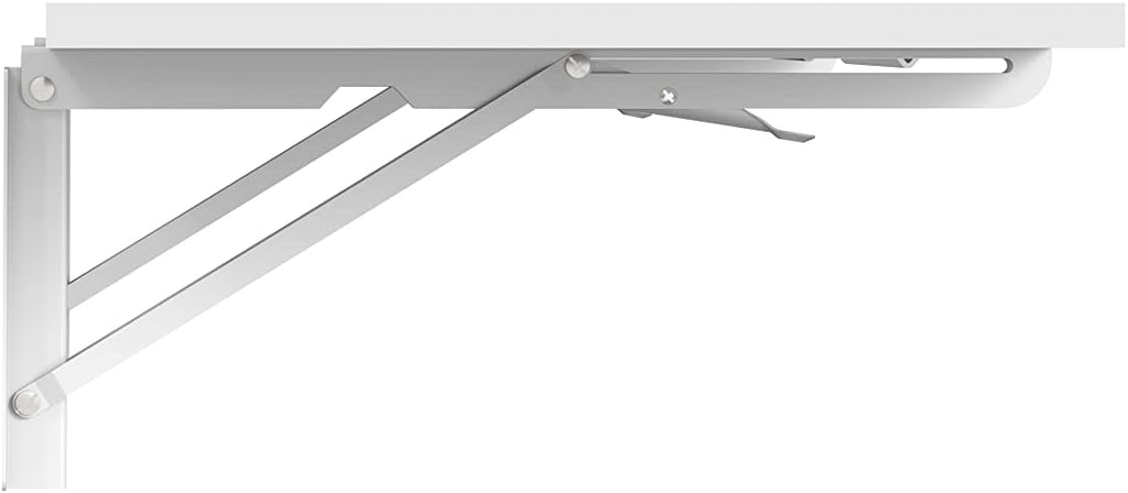 Mount-It! Heavy Duty Wall Mounted Drop Leaf Table, Folding Wall Mounted Desk, Drop Down to Save Space 45x15x7, Folding Laundry Table for Small Spaces, Home Office, Garage, Basement Kitchen