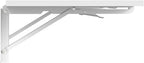 Mount-It! Heavy Duty Wall Mounted Drop Leaf Table, Folding Wall Mounted Desk, Drop Down to Save Space 45x15x7, Folding Laundry Table for Small Spaces, Home Office, Garage, Basement Kitchen