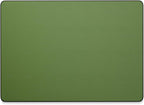 Jotsome Leather Desk Pad Mat, Non-Slip Desk Blotter Pad - Desk Protector for Office, Home, Lap Desk, Laptop, and Desktop, Gift for The Holidays or Christmas (Forest Green, 17" x 12")