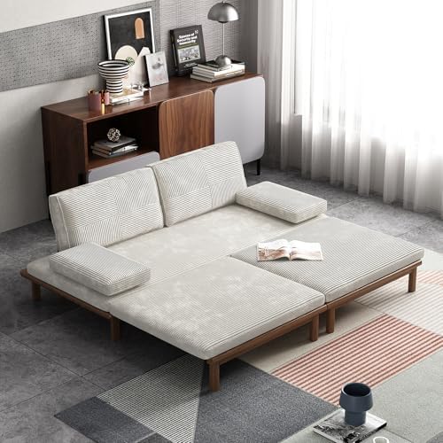 Lartis 78.7" Sofa Bed, Sleeper Pull Out Couch, Modern Couch Convertible ...
