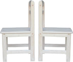 International Concepts Unfinished Kids Chair Set