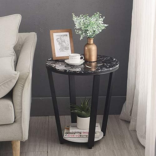 Telephone Table, Side Table Nordic Modern Living Room Marble Coffee Table Iro...