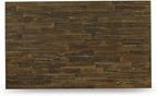 East West Furniture VT676 V-Style Modern Dining Table - a Rectangle Kitchen Table Top with Stylish Legs, 36x60 Inch, Multi-Color