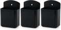 3 Pcs Remote Control Holder Wall TV Remote Holder Self Adhesive Marker Holder Pen Holder Stroage for Home Office School (Black)