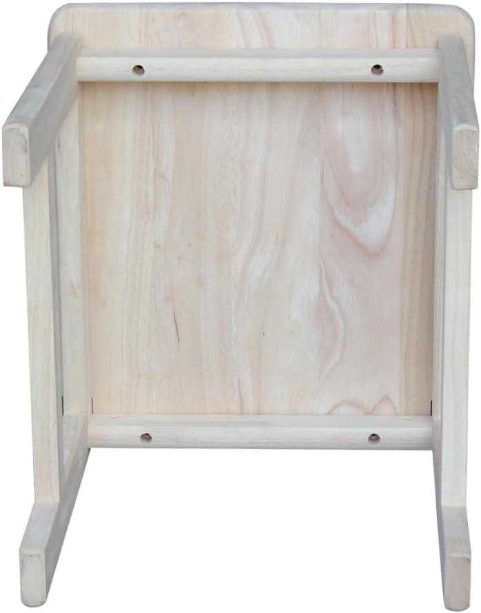 International Concepts Unfinished Kids Chair Set