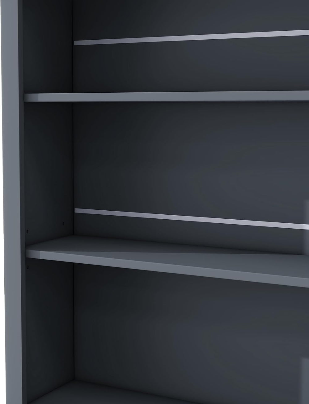 83.7inch High Kitchen Pantry, Wood Freestanding Tall Kitchen Hutch with 5 Sto...