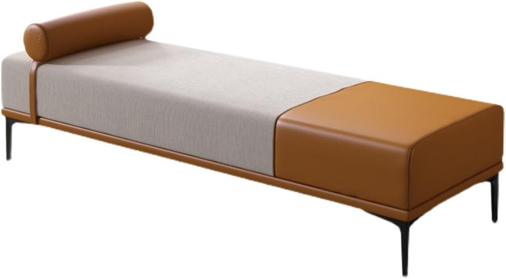 Modern Fabric Storage Bench for Entryway, Upholstered for Bedroom End of Bed,...