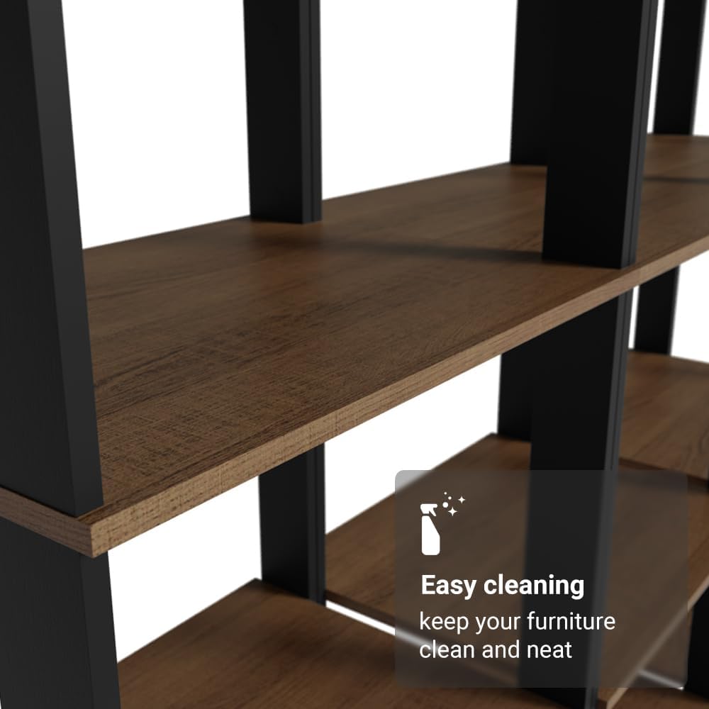Madesa Kitchen Pantry Storage Rack with 15 Open Shelves 70" L Multiuse M...