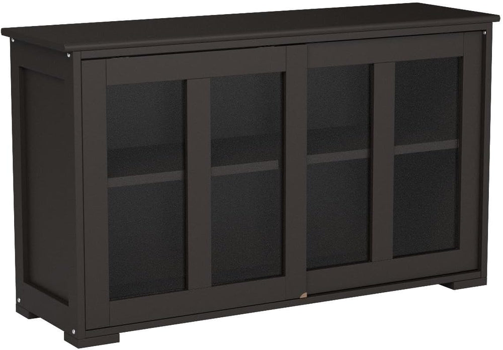 FANTASK Kitchen Storage Cabinet Sideboard, Stackable Buffet w/Height-Adjustab...