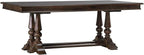 Liberty Furniture Arden Road Opt 7 Piece Trestle Table Set - 6 Upholstered Chairs - Satin Cherry