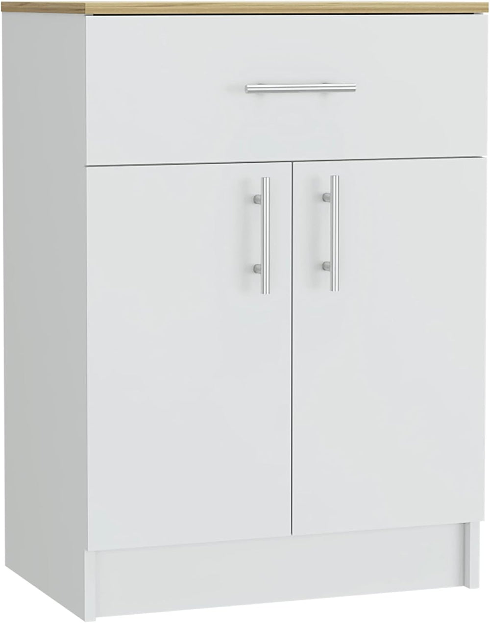23.6" D*15.9" W*33.5" H Freestanding Kitchen Pantry with Dawer...
