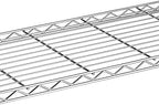 Whitmor Supreme Baker’s Rack with Food Safe Removable Wood Cutting Board - Chrome