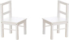 UTEX Wooden 2 in 1 Kids Construction Activity Table and 2 Chairs Set with Storage Drawers, and Built in Plate Compatible with Lego and Duplo Bricks (White with Grey Drawers)
