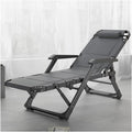 Gravity Chair Adjustable Folding Reclining Lounge with Pillow and Massage Armrest Patio Lawn Recliner Oversized(Svart)