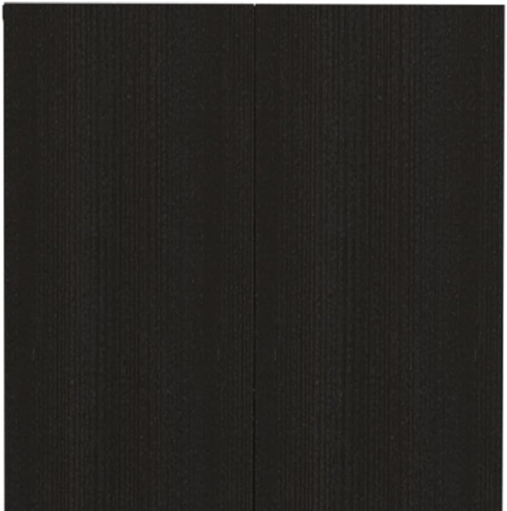 HomeRoots 71" Black Wood Pantry Or Storage Closet