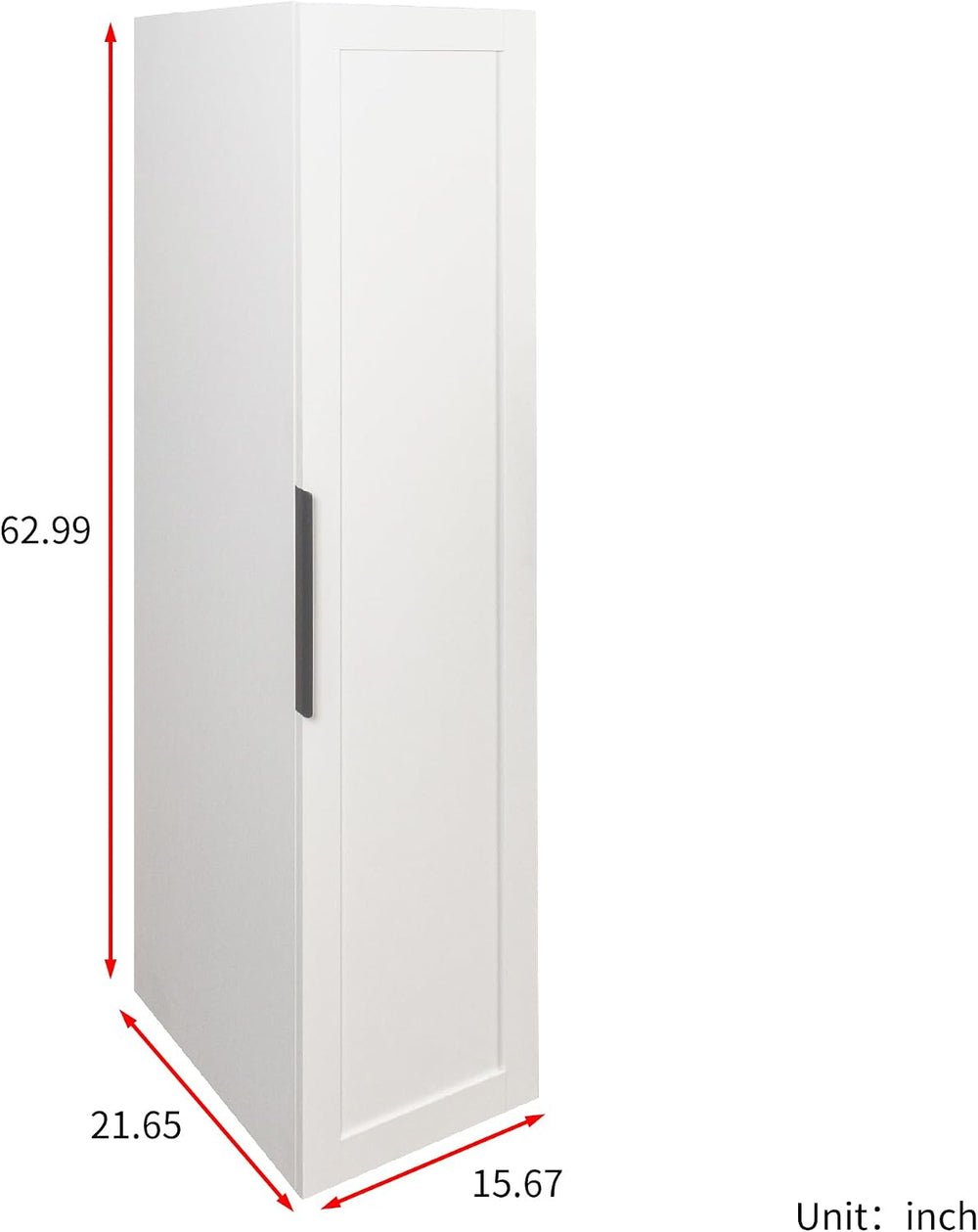 63'' Particle Board and Free Standing Pantry Cabinet, Kitchen Storage...