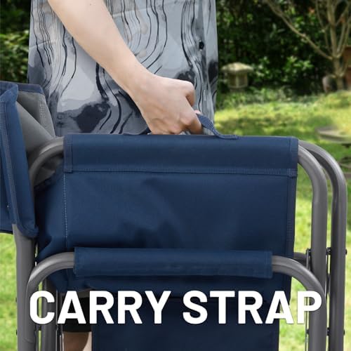 Timber Ridge Aluminum Oversized Camping Chair, Lightweight Portable Directors...