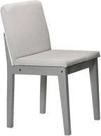 Poundex 5 Piece Dining Set in Gray