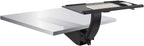 Mount-It! Sit Stand Keyboard Tray, Height Adjustable Under Desk Keyboard and Mouse Drawer, Full Motion Standing Design with 13.4 Inches of Vertical Adjustment, 26.5 in Wide Platform