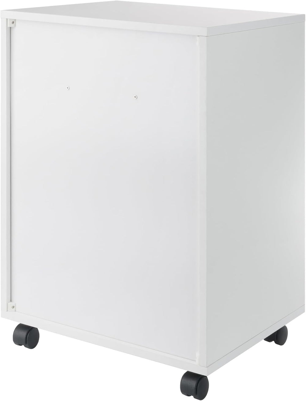 Winsome Halifax Mobile Storage Cabinet with 5 Drawers in White, Stylish &...