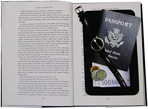 STREETWISE Large Hardbound Book Safe – Hidden Storage Book – Conceal Valuables in Plain Sight – Decoy Design
