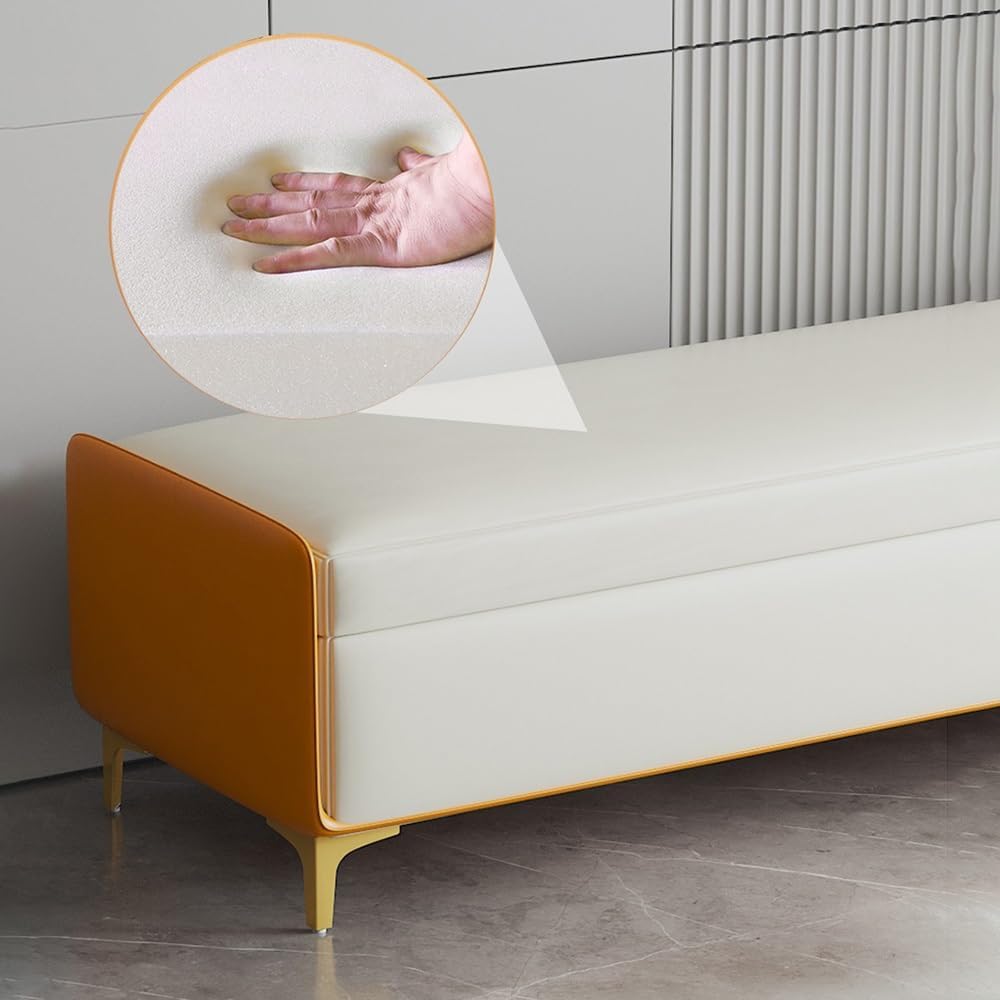 Modern Bed End Stool Bedroom Shoe Changing Entrance Bench Clothing Store Cloa...