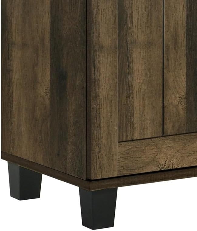 Minimalism 45" Shoe Cabinet, Storage Cabinet for Entryway Living Room Ha...