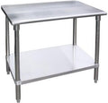 Stainless Steel Work Table Food Prep Worktable Restaurant Supply 18" x 36" NSF Approved
