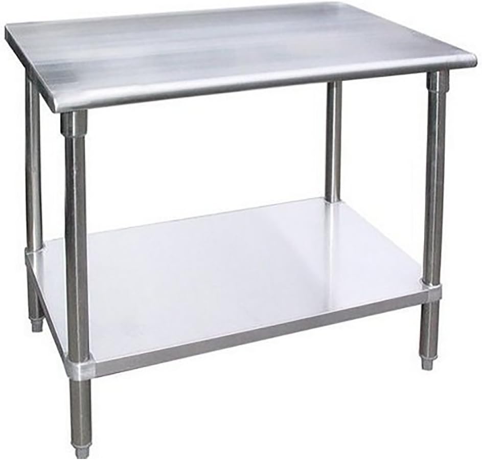 Stainless Steel Work Table Food Prep Worktable Restaurant Supply 18" x 48" NSF Approved