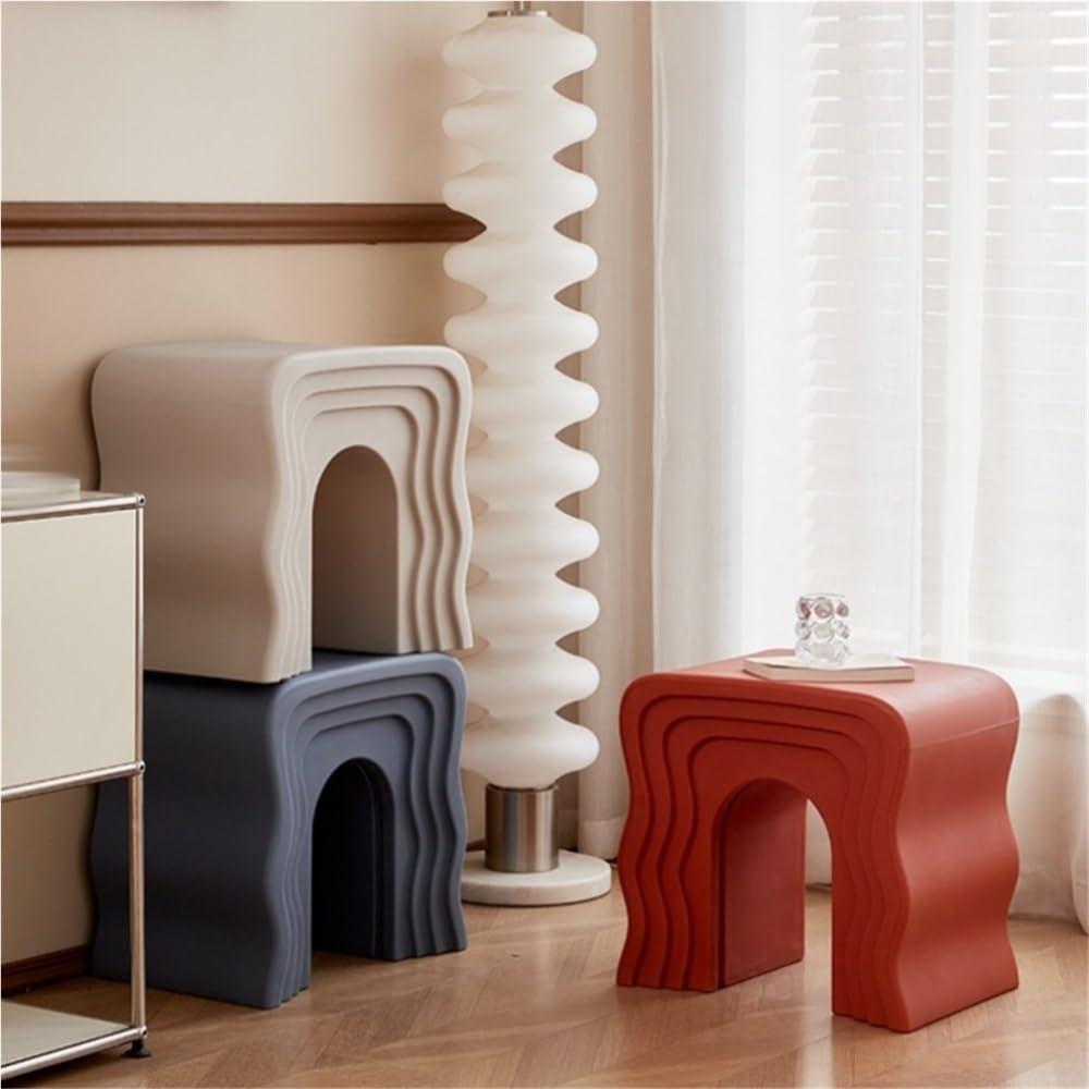 Modern Minimalist Side Table - Multifunctional Small End Table for Living Roo...
