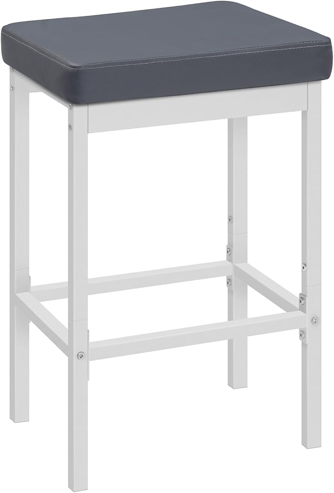 HOOBRO Bar Stools, 24.8-Inch Height Stools, Breakfast Bar Stools, Kitchen Bar...