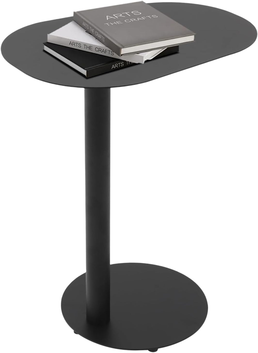 C-Shaped Side Table, Iron End Table, Couch Side Table for Living Room, Study ...
