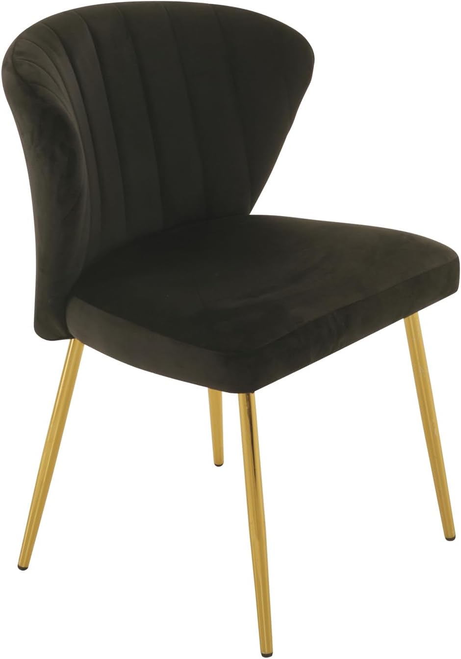 MOJAY Velvet Dining Chairs Set of 2, Modern Upholstered Dining Room Chairs wi...