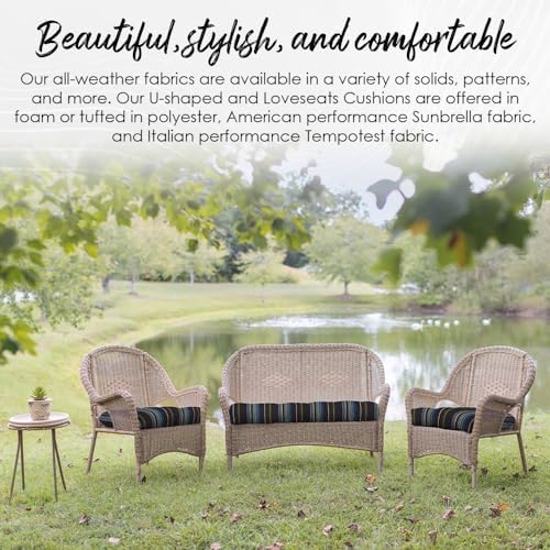 RSH DECOR: Tufted U-Shapes & Lumbars 2 of Each | 22" x 22" &amp...