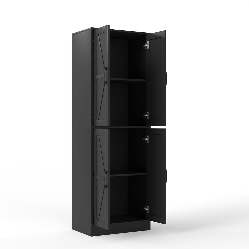 Storage Cabinet,Kitchen Pantry Cabinet,Kitchen Pantry Storage Cabinets with 4...