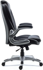 STAPLES Sorina Bonded Leather Chair - Adjustable Office Chair with Plush Padding, Provides Lumbar, Arm and Head Support, Perfect Desk Chair for The Modern Office