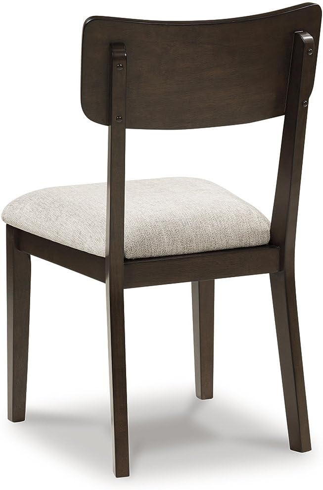 Signature Design by Ashley Favelon Upholstered Wood Dining Chairs, Set of 2 |...