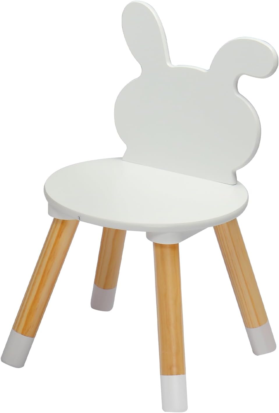 3 Pieces Multi-Activity Round Tables,Wood Table and Chairs Set,Study Dining R...