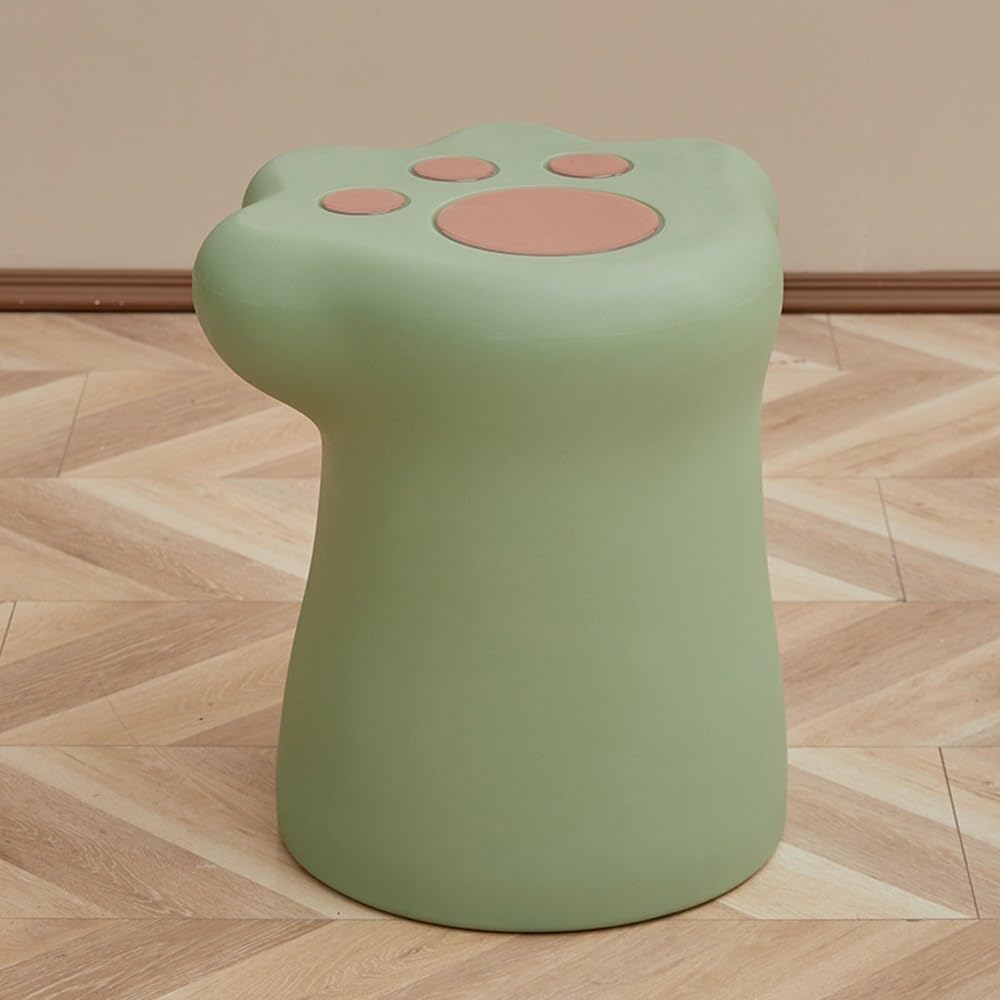 Modern Cat Paw Side Table, Cute Coffee Table, Small End Table Decor, Couch Ta...
