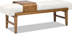Telephone Bench with Sliding Shelf