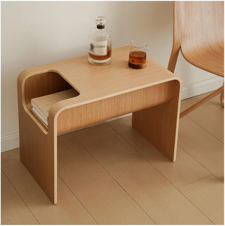 Side Table Sofa Coffee Living Room Corner Bedroom Nightstand Storage Small Si...