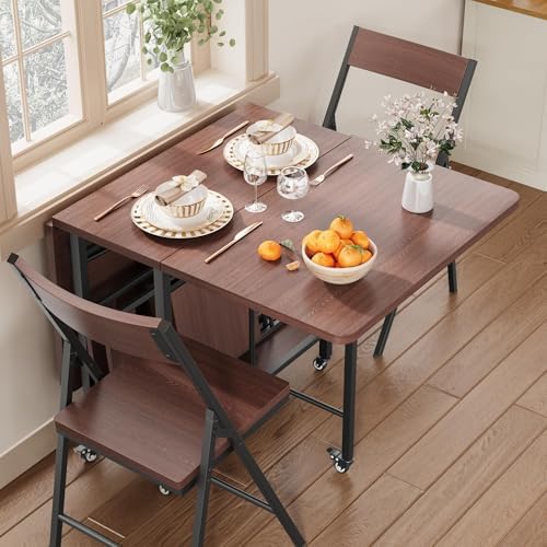 Garvee 5-Piece Dining Table Set, Dining Table Set for 4 with Chairs