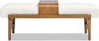 Telephone Bench with Sliding Shelf
