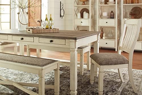 Signature Design by Ashley Bolanburg 6-Person Farmhouse Dining Table
