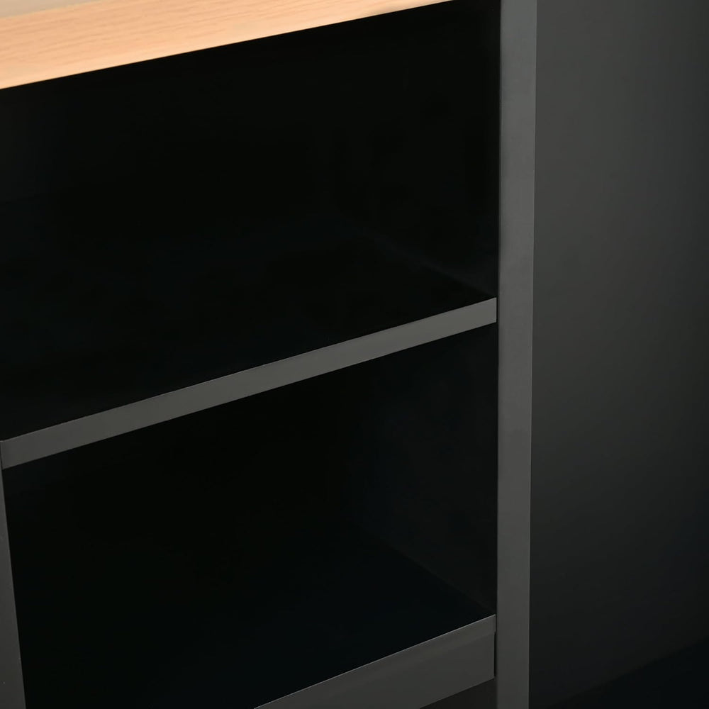 Christopher Knight Home Aaron 58" Kitchen Island with Storage, Modern Is...