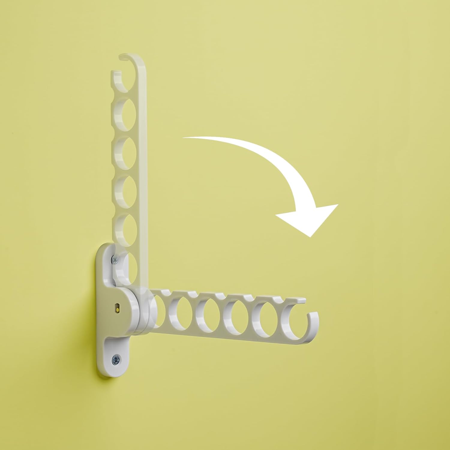 NewTalent Wall Mount Hanger Holder Closet Organizer, hanger holder for laundry room