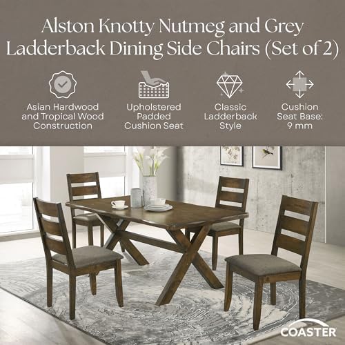 Coaster Home Furnishings - Alston - Asian Hardwood and Plywood - Farmhouse Up...