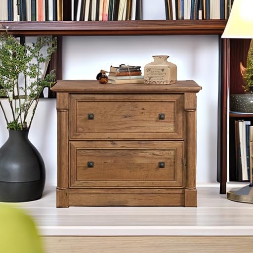 Sauder Palladia 2 Drawer File Cabinet, Lateral Filing Cabinets for Home Offic...