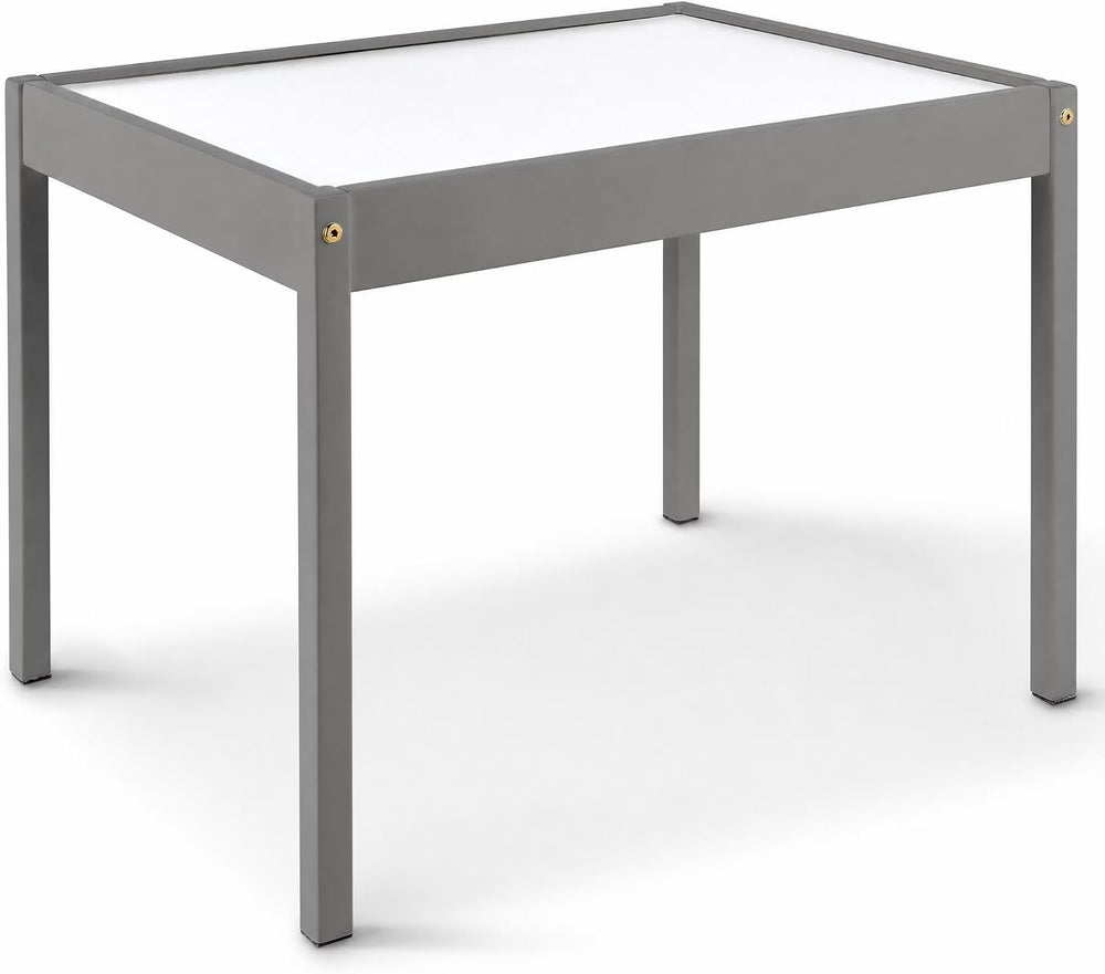 3-Piece Dry Erase Activity Table and Chair Set for Learning, Drawing & Cr...
